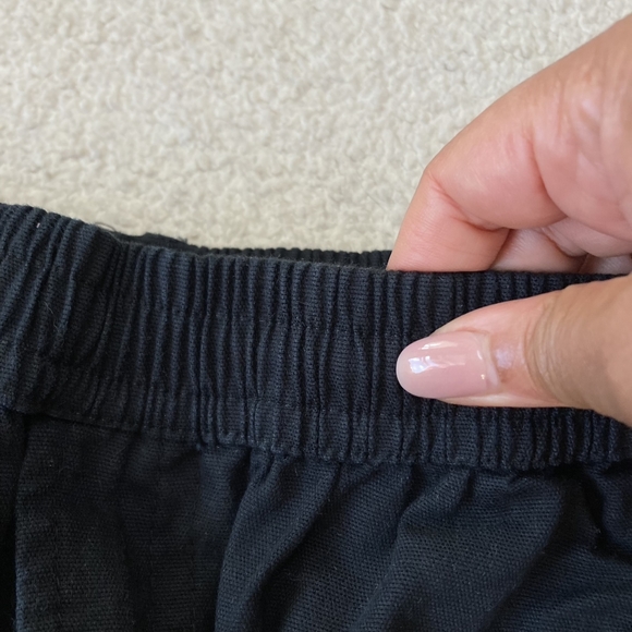 Men's Black Elasticated Cargo Shorts - New without Tags - Size UK Medium - Picture 8 of 16